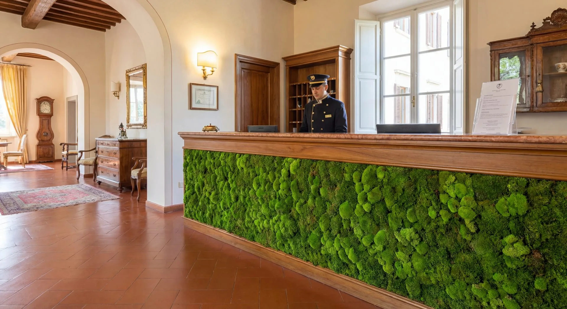 Dettaglio decorativo verde Crotone - BM Luxury
